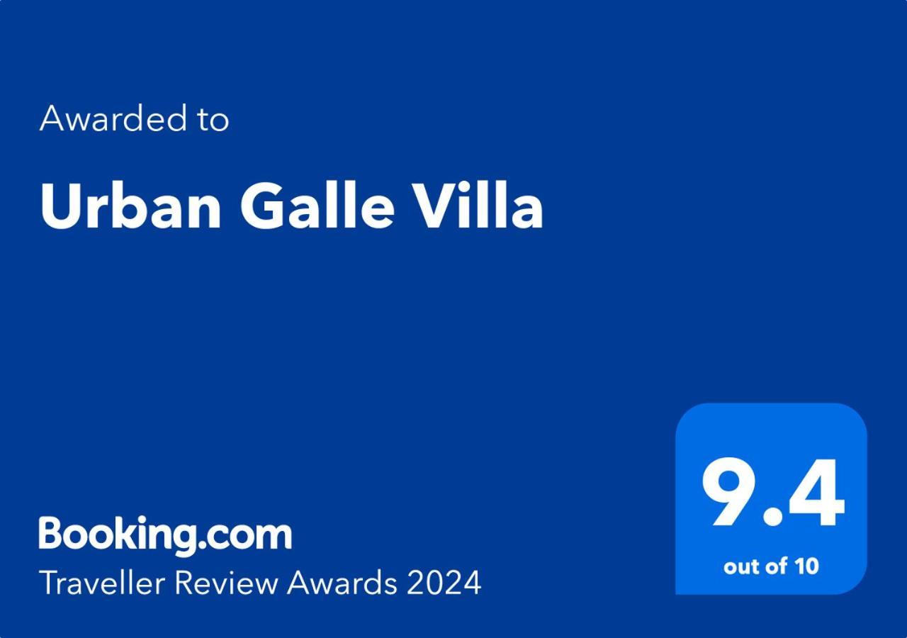 Urban Galle Villa Eksteriør billede